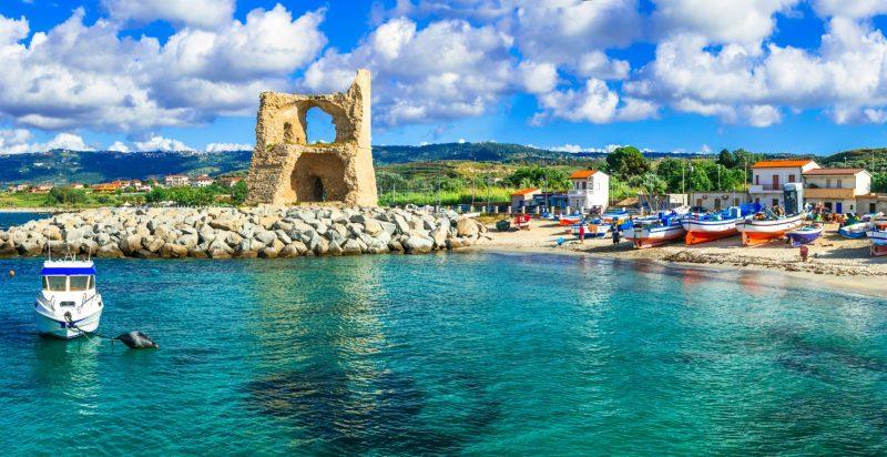 Spiagge bianche di Briatico (VV): magnifica località della Costa degli Dei.