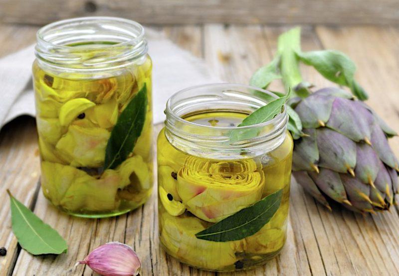 “CACOCCIULI” SOTT’OLIO: CARCIOFINI SELVATICI ALLA CALABRESE