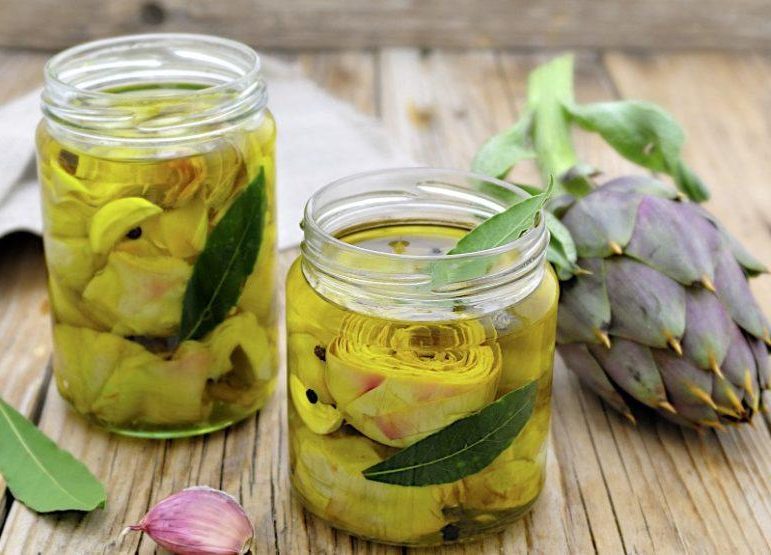 “CACOCCIULI” SOTT’OLIO: CARCIOFINI SELVATICI ALLA CALABRESE