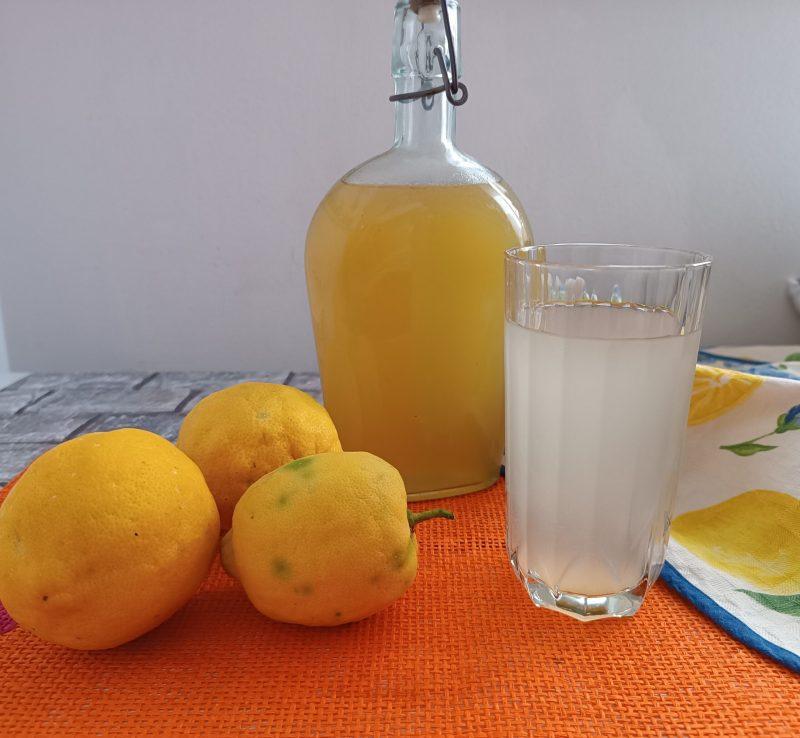 Estate calabrese, lo sciroppo di limoni non deve mai mancare!