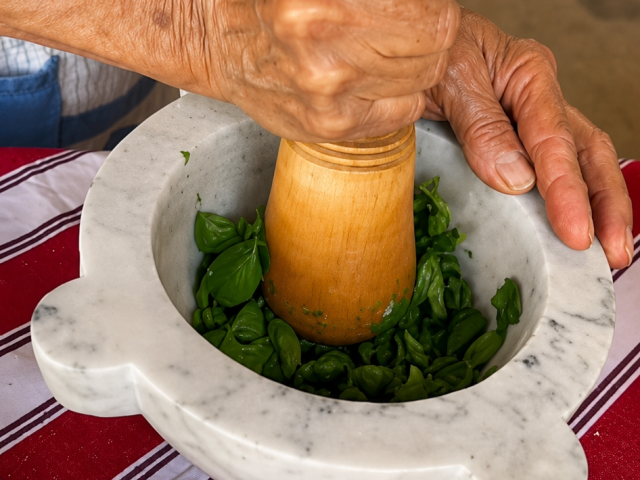 Il gran pestato calabrese una sinergia tra Franca Crudo ed Economy Dop di Fortunato Princi
