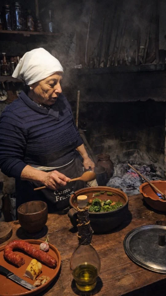 I vrocculedi affucati - I broccoletti affogati

Dall’orto al tegame, Franca prepara i vrocculedi affucati proprio come una volta. Broccoletti raccolti freschi, cipolla, peperoncino dalla pianta, aglio, salsiccia e un po’ di carne salata. Tutto cucinato lentamente sul fuoco con olio e grasso, lasciando che i vrocculedi si “affoghino” nella loro stessa acqua. Come dicevano i nonni: “pigghia e vasa”, quando tutto è a portata di mano basta raccogliere e cucinare. Una ricetta semplice della cucina contadina, piena di profumo e tradizione… perfetta con un bel bicchiere di vino.

🇮🇹 CALABRIA 'NTO CORI ❤️
https://whatsapp.com/channel/0029VaagyAA6rsQmrBPoCW1L

🤝🏻 Sostienici: facebook.com/becomesupporter/Asfalantea/

Seguici anche su:
facebook.com/Asfalantea
tiktok.com/@asfalantea
youtube.com/@asfalantea
https://asfalantea.it

#cucinacontadina #ricettedicucinacontadina #ricettediunavolta #vroccula #broccoli